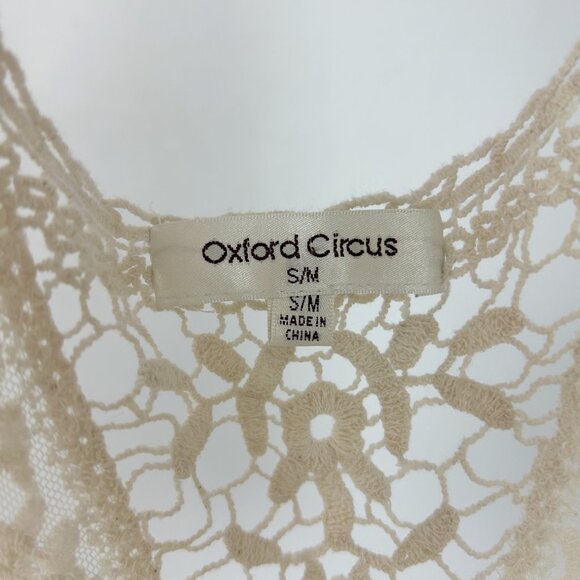 Vintage Y2K Ivory Crochet Tank Top Boho Hippie Festival Size S/M Women's - Picture 4 of 4